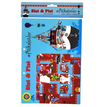 Sinterklaas ir Piet laiko skaičiavimo kalendorius - 2 modelis (9 vnt.)