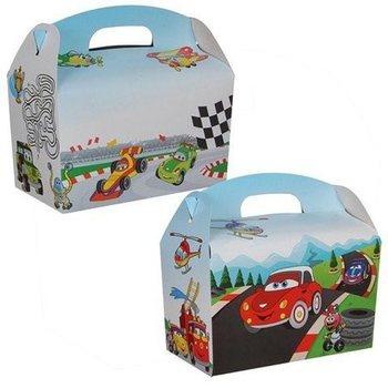 Vaikiško Meniu Dėžutė - AUTOMOBILIAI (50 vnt.)