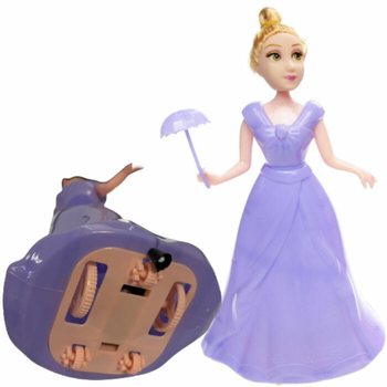 Besisukanti ir &scaron;okanti lėlė princesė (6 vienetai)