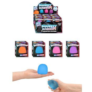 SQUEEZE GUM DROP - SU SUGAR UŽPILDU - DISPLĖJUJE (12 vnt.)
