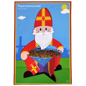 Didelis Pepernoten Sausainių Indas Sinterklaas 26 x 24 x 33 cm (6 vnt.)