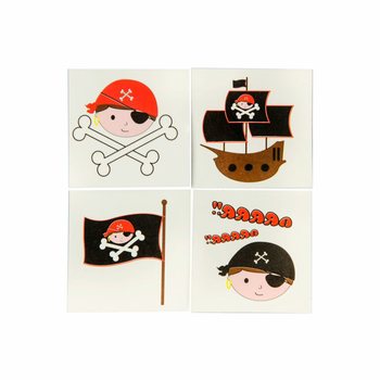 LAIKINOS TATUIRUOTĖS PIRATAI (288 vnt.)