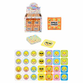 MAŽI ATMINTIES ŽAIDIMAI - MODELIS: SMILEY - EKRANE (64 vnt.)