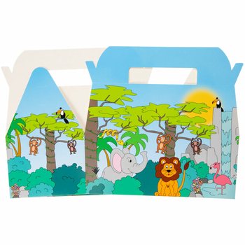 MENIU DĖŽUTĖ JUNGLE - 22,5 x 12 x 9,5 cm (24 vnt.)