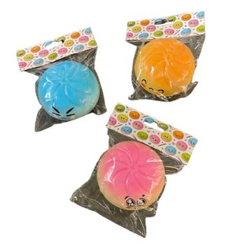 RAGE - Squishy Dumplings DIDELI (9 x 9 x 4 cm) - Viral 2026 Fidget žaislas - SU PAKABA (24 vnt.)