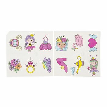 Fun Tattoos - Princesės (96 vnt.)