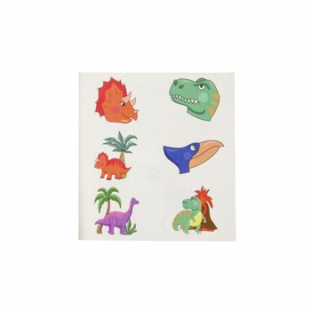Dinozaurų Fun tatuiruočių rinkinys (96 vnt. ekspozicija)