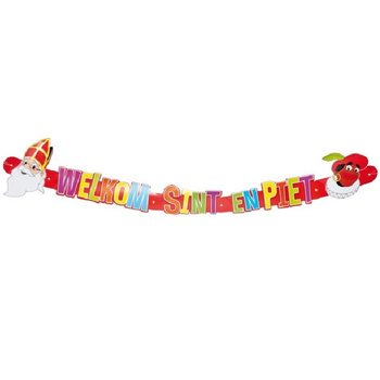 Sveikinimo girlianda Sint ir Piet 124 cm (12 vnt.)