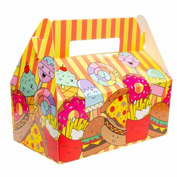 Fastfood meniu dėžutės - 22,5 x 12 x 9,5 cm (24 vnt.)