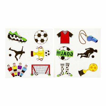 FUN TATTOO'S - FUTBOLAS (96 vnt.)