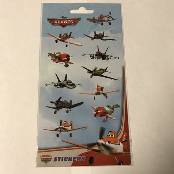 Lipdukų lapas: DISNEY PLANES, matm. 20 x 10 cm (10 vnt.)
