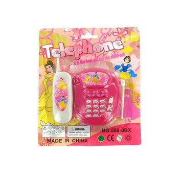 VAIKIŠKAS TELEFONAS SU MUZIKA (6 vnt.)