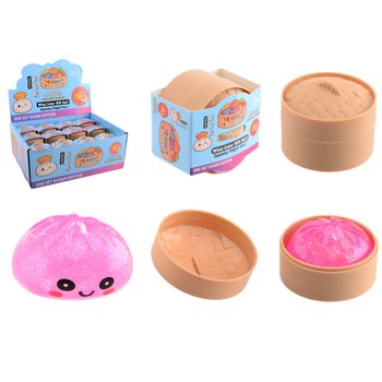 RAGE - Squishy SUGAR EDITION Bun Dumplings MAŽI (5.3 x 5.3 x 4.1 Cm) Viral 2026 Fidget Toy (24 vnt.)