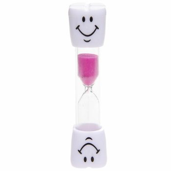 Dantų valymo smėlio laikrodis - 3 minutės - Danties forma (50 vnt.)