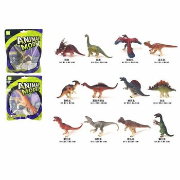 DINOZAURŲ FIGŪRĖLĖS - DOVANŲ MAI&Scaron;ELYJE (12 vnt.)