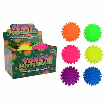 Spygliuotas Kamuoliukas „Funny Puffer“ (12 vnt.)