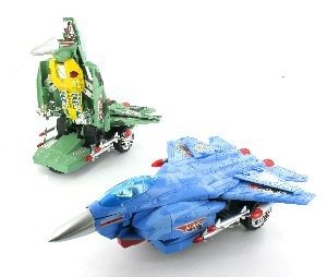 BUMP & GO F16 ROBOTAS - Transformuojamas naikintuvas