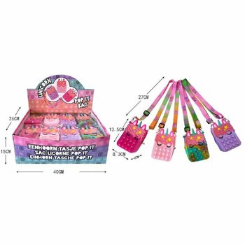 UNICORN / VIENARAGIO POP-IT RANKINUKAS EKSPOZICIJOJE (24 vnt.)