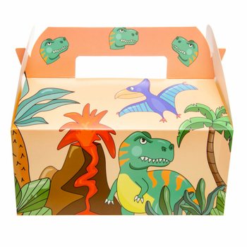 DINOSAURŲ MENIU DĖŽUTĖ - 22,5 x 12 x 9,5 cm (24 vnt.)
