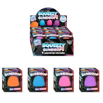 SQUEEZE GUM DROP - SU SUGAR UŽPILDU - DISPLĖJUJE (12 vnt.)