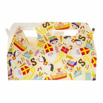 MENUBOX &Scaron;V. MIKALOJUS (Sinterklaas) - 22.5 x 12 x 9.5 cm (24 vnt.)