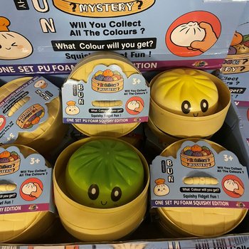 RAGE - Squishy Bun Dumplings DIDELI - ONE SET PU FOAM SQUISHY EDITION (12 vnt.)