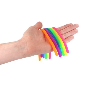 Tamprios Virvelės Stretchy Strings - Spalvų Miksas - Ekspozicijoje (144 vnt.)