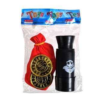 4 dalių piratų žaidimo rinkinys (12 vnt.)