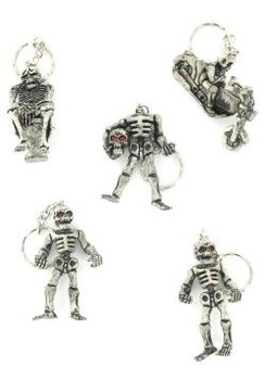 Raktų Pakabukas Skeletas (24 vnt.)