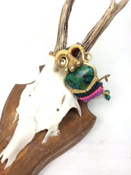 Rankų darbo apyrankė HANDMADE ORIGINALS GREENSTONE Geltona (1 vnt.)