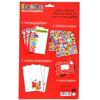 14 dalių &Scaron;v. Mikalojaus / Kalėdų Norų Sąra&scaron;o Rinkinys (12 vnt. pakuotė)