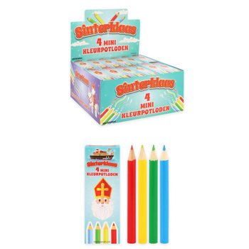 Spalvoti pie&scaron;tukai Sinterklaas (&Scaron;v. Mikalojus) 4 dalių ekrane (120 vnt.)