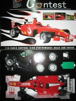 Didelis RC Formulės 1 Automobilis Contest