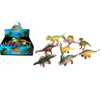 DINOZAURŲ MIŠINYS, APIE 17 CM AUKŠČIO EKSPOZICIJOJE (16 vnt.)
