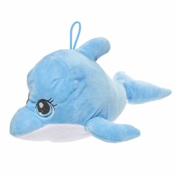 DIDELIS PLIU&Scaron;INIS DELFINAS, 35 CM - SPALVŲ MI&Scaron;INYS (6 vnt.)