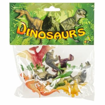 12 VNT. DINOZAURŲ ŽAISLINĖS FIGŪRĖLĖS PAKUOTĖJE (6 vnt.)