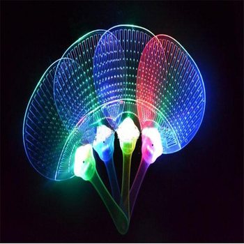 &Scaron;viečianti LED Vėduoklė Ekranėlyje (12 vnt.)