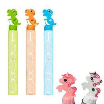 Muilo burbulų lazdos Vienaragis ir Dinozauras - 120ml - 24 vnt