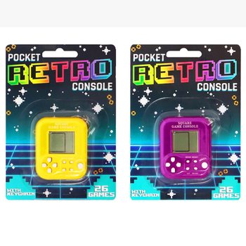 KI&Scaron;ENINĖ RETRO ŽAIDIMŲ KONSOLĖ-PAKABUKAS - 26 ŽAIDIMAI (6 vnt.)