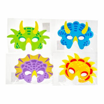 PUTPLASČIO KAUKĖS DINOZAURAI MIX (60 vnt.)