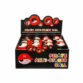 ANTISTRESINIS KAMUOLIUKAS PIRATAS (12 vnt.)