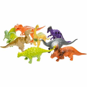Dinosaur World: 8 Didelių Dinozaurų Figūrėlių Rinkinys