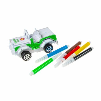 3D dėlionė Surink ir nuspalvink savo automobilį (12 vnt.)