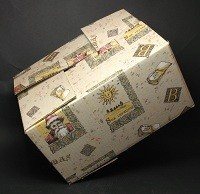 KALĖDINĖ DĖŽĖ PAKETAMS (25 vnt.)