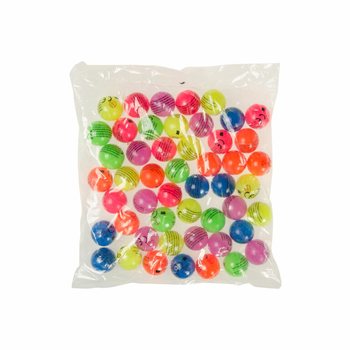 &Scaron;OKLIŲJŲ KAMUOLIUKŲ MI&Scaron;INYS NEONINĖS SPALVOS &Oslash; 3,2 cm (50 vnt.)