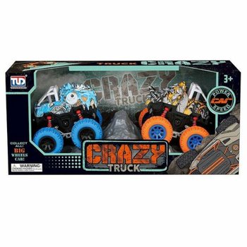 2-jų Dalių Inercinių Dinozaurų Monster Truck Rinkinys Prabangioje Dėžutėje