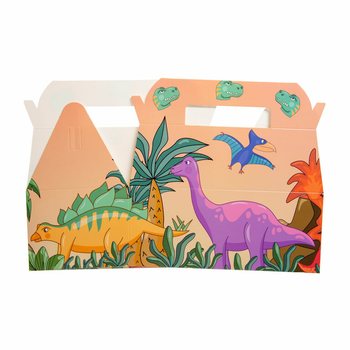 DINOSAURŲ MENIU DĖŽUTĖ - 22,5 x 12 x 9,5 cm (24 vnt.)