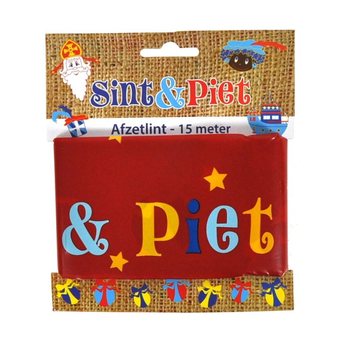 ATITVĖRIMO JUOSTA &bdquo;SINTERKLAAS&ldquo; - 15 METRŲ (12 vnt.)