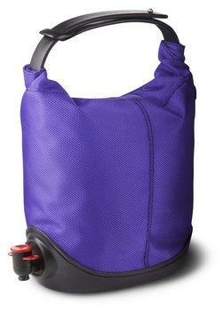 MENU Šaltkrepšis-Krepšys CoolCoat Baggy Vynui Pakuotėse - Violetinis (1 vnt.)