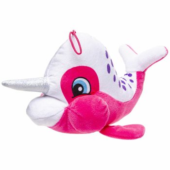 Pliu&scaron;inis Narvalas su Ragu - 23 cm - Įvairių Spalvų (12 vnt.)